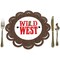 Big Dot of Happiness Western Hoedown - Wild West Cowboy Party Round Table Decorations - Paper Chargers - Place Setting For 12